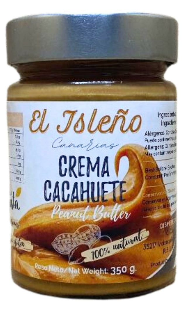 Crema de cacahuete natural 100%